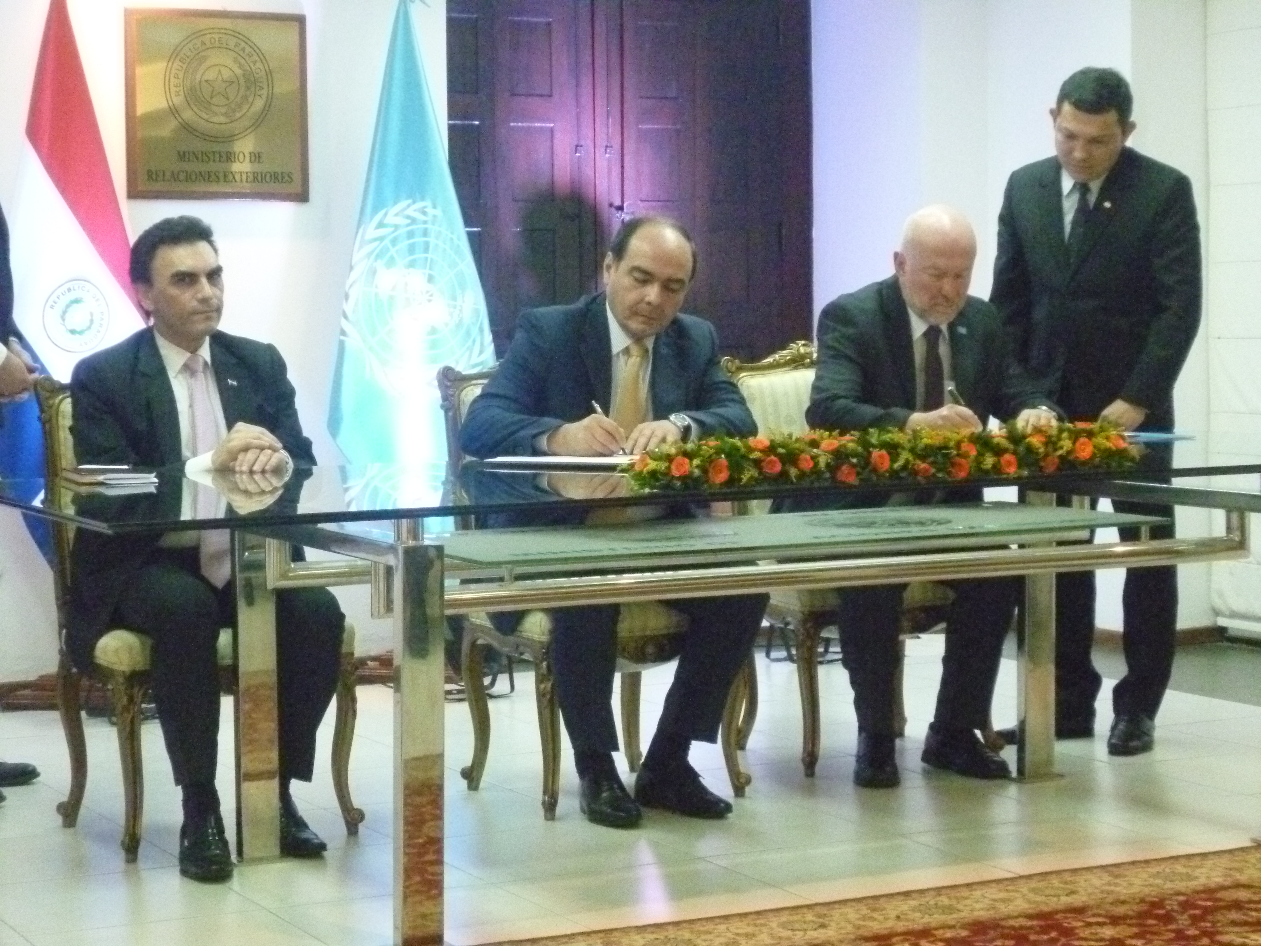 Firma del Marco de Cooperación para el Desarrollo entre las Naciones Unidas y la República del Paraguay
