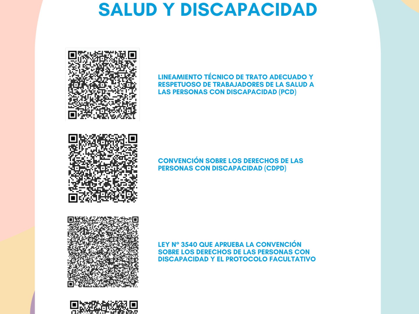 SALUD Y DISCAPACIDAD